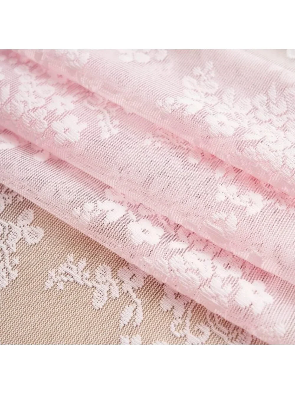 Vintage Floral Lace Curtains 84